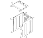Maytag MDG9206AWW cabinet-front diagram