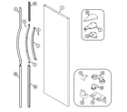 Maytag MSD2758DRB fresh food outer door diagram