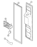 Freezer inner door
