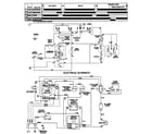 Maytag LDE8426GGE wiring information diagram