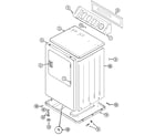 Maytag LDG8426GGE cabinet-front diagram
