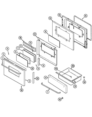 Door/drawer