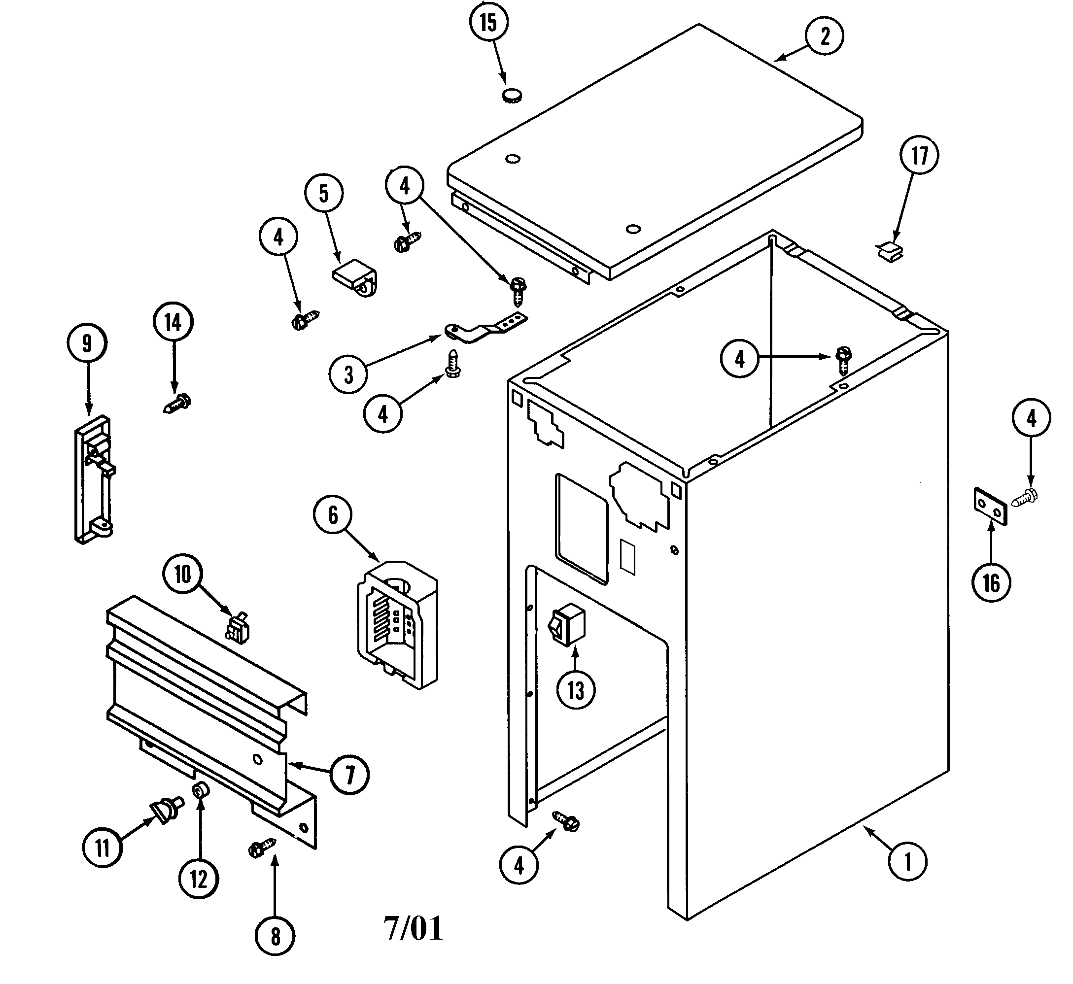 CABINET & CONTROL PANEL