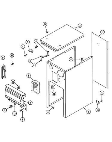 Cabinet & control panel (series 3-4)