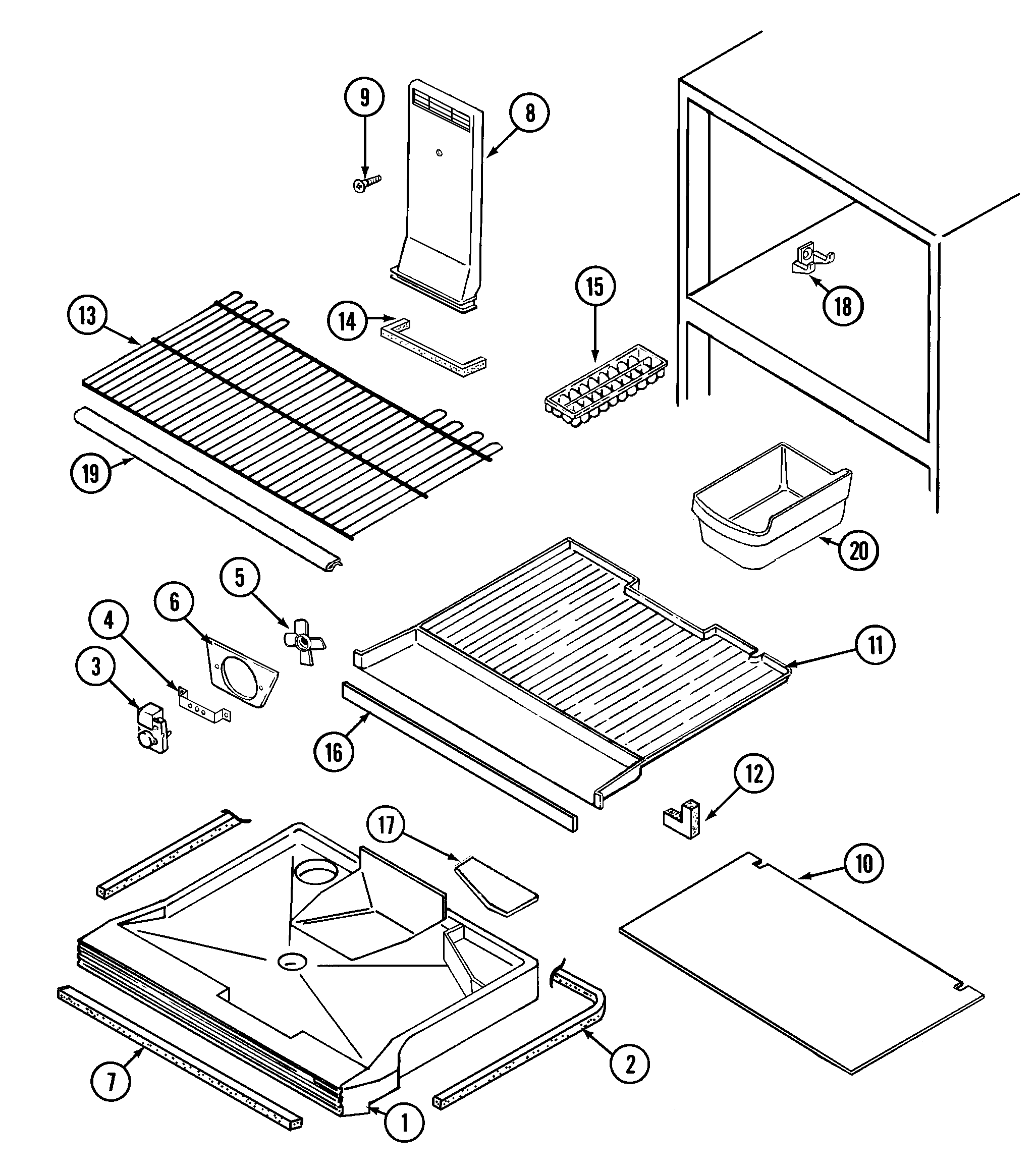 FREEZER COMPARTMENT