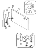 Freezer outer door