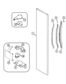 Freezer outer door