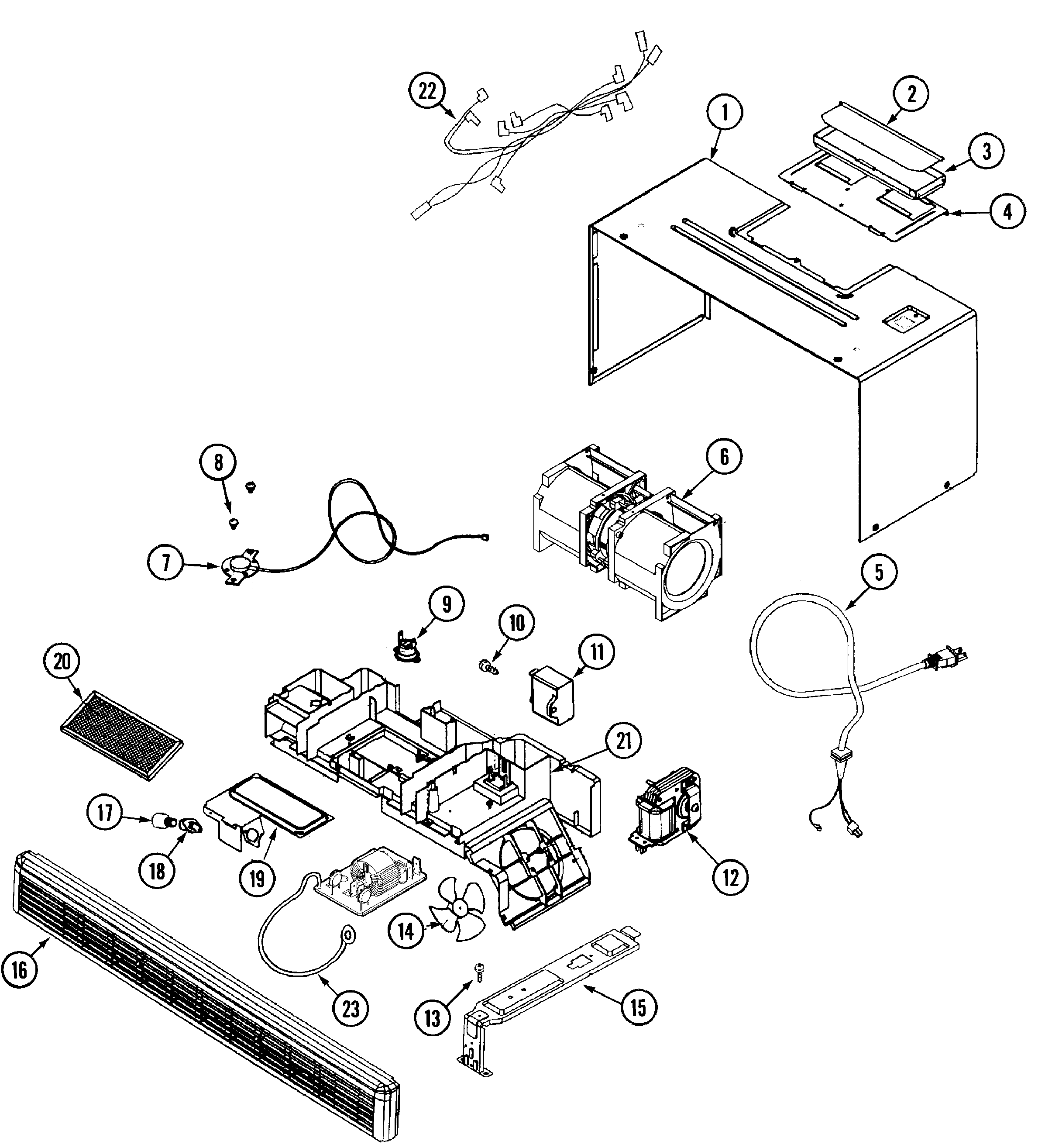 Cabinet & ventilation