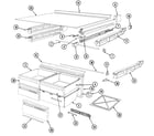 Magic Chef RB214RFA/DG80A chest of drawers diagram