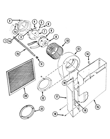 Blower plenum