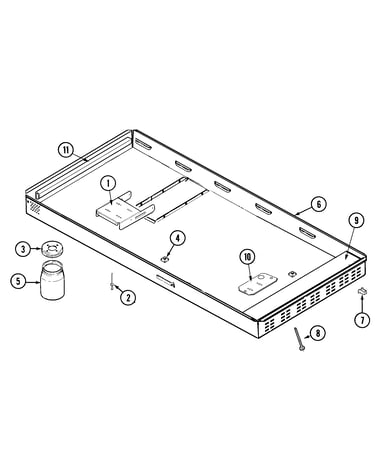 Burner box assy.