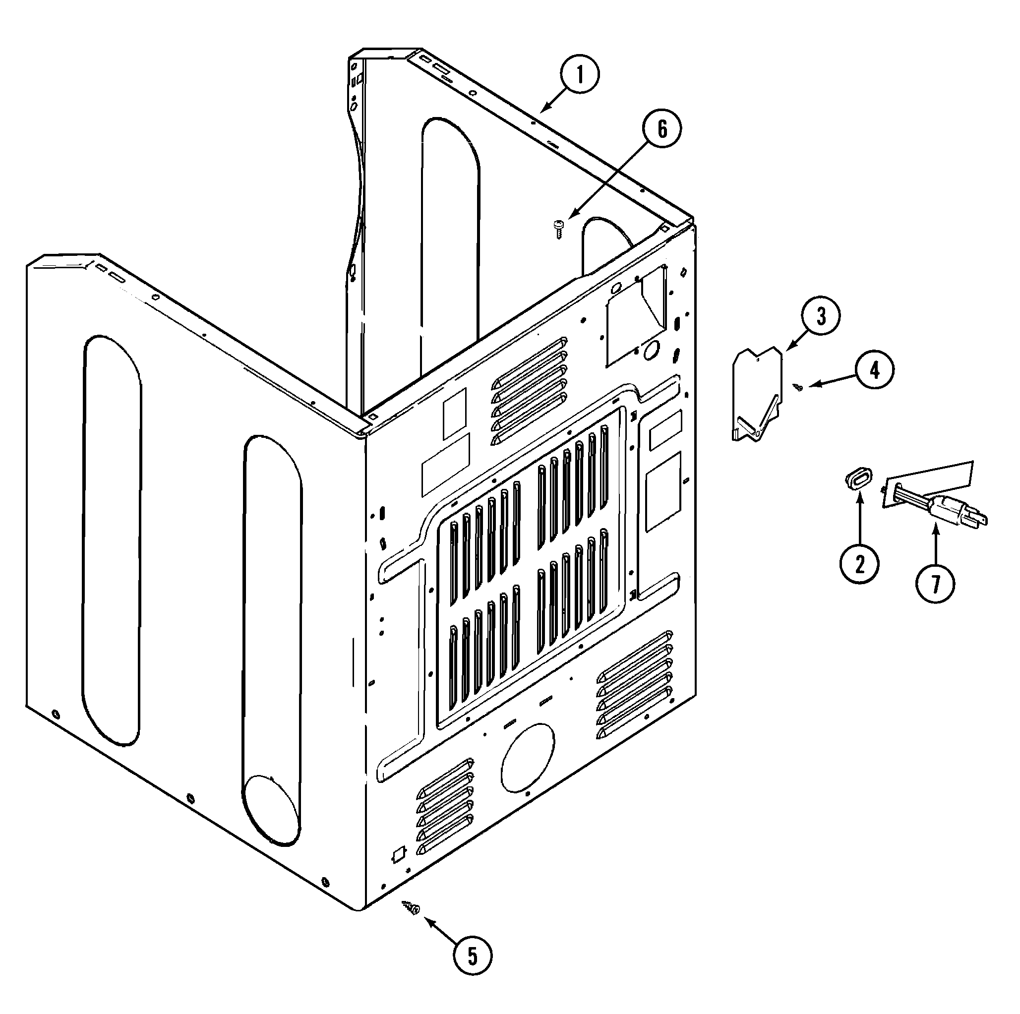 Cabinet-rear