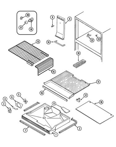 Freezer compartment