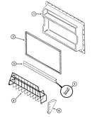 Freezer inner door