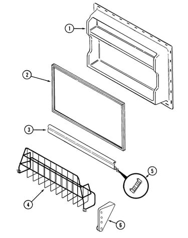 Freezer inner door