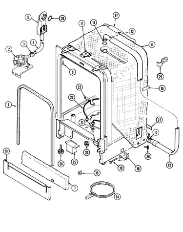 Tub (dwu8602aam)
