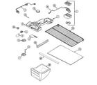 Maytag MTB1542ARW fresh food compartment diagram