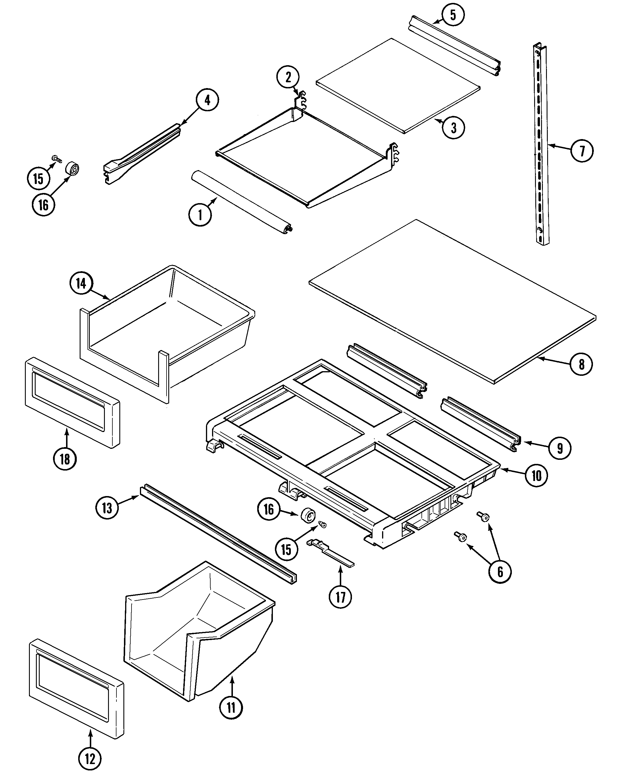 SHELVES & ACCESSORIES