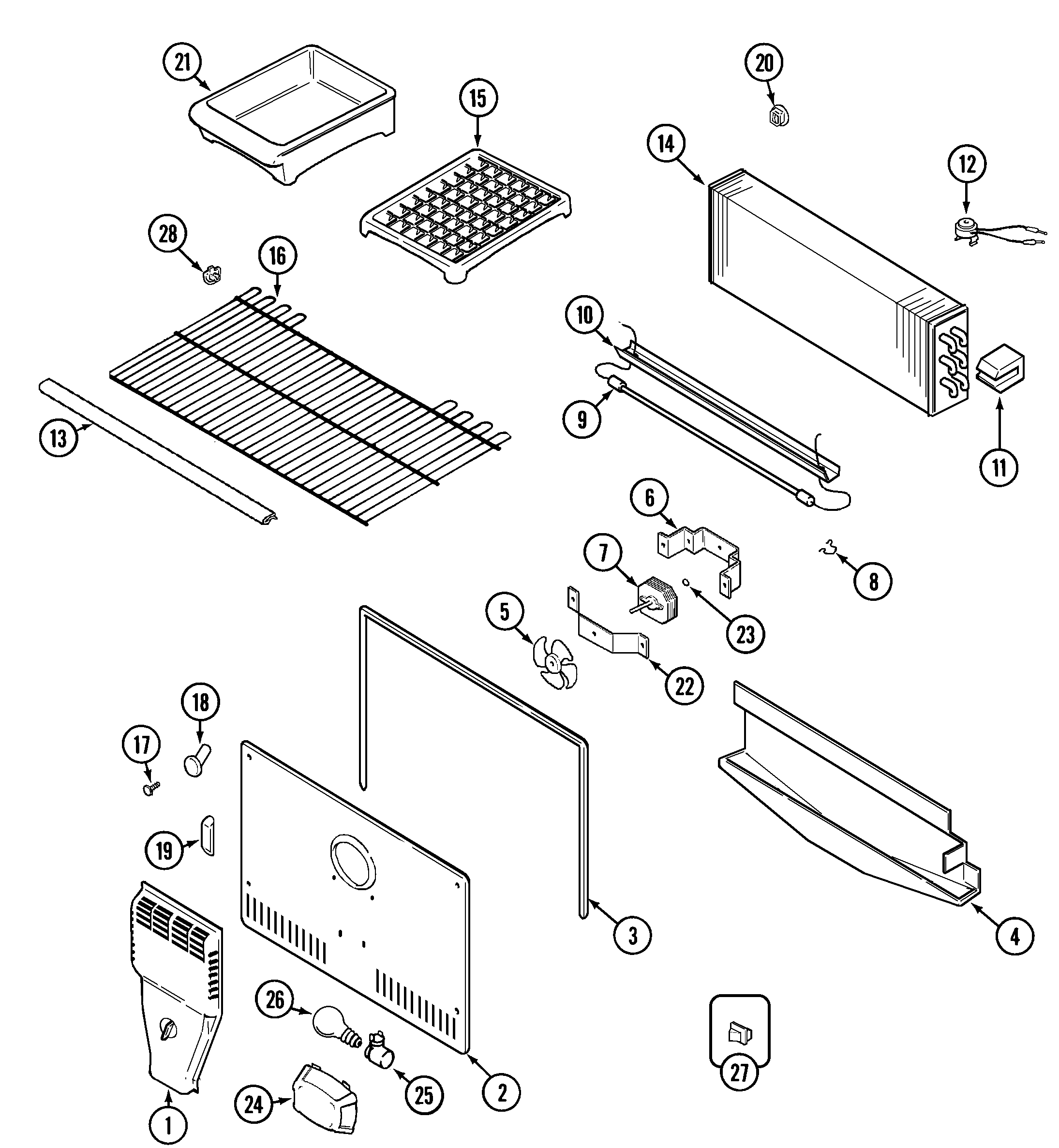 Freezer compartment