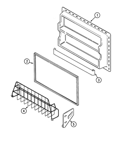 Freezer inner door