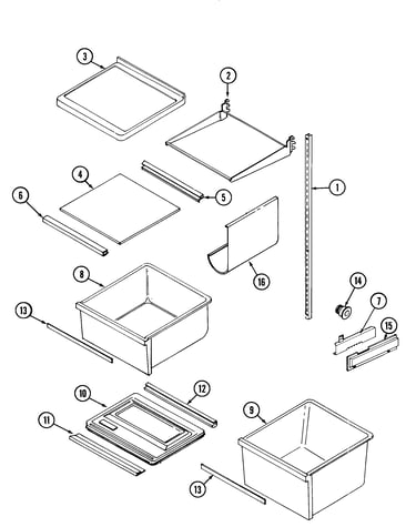Shelves & accessories