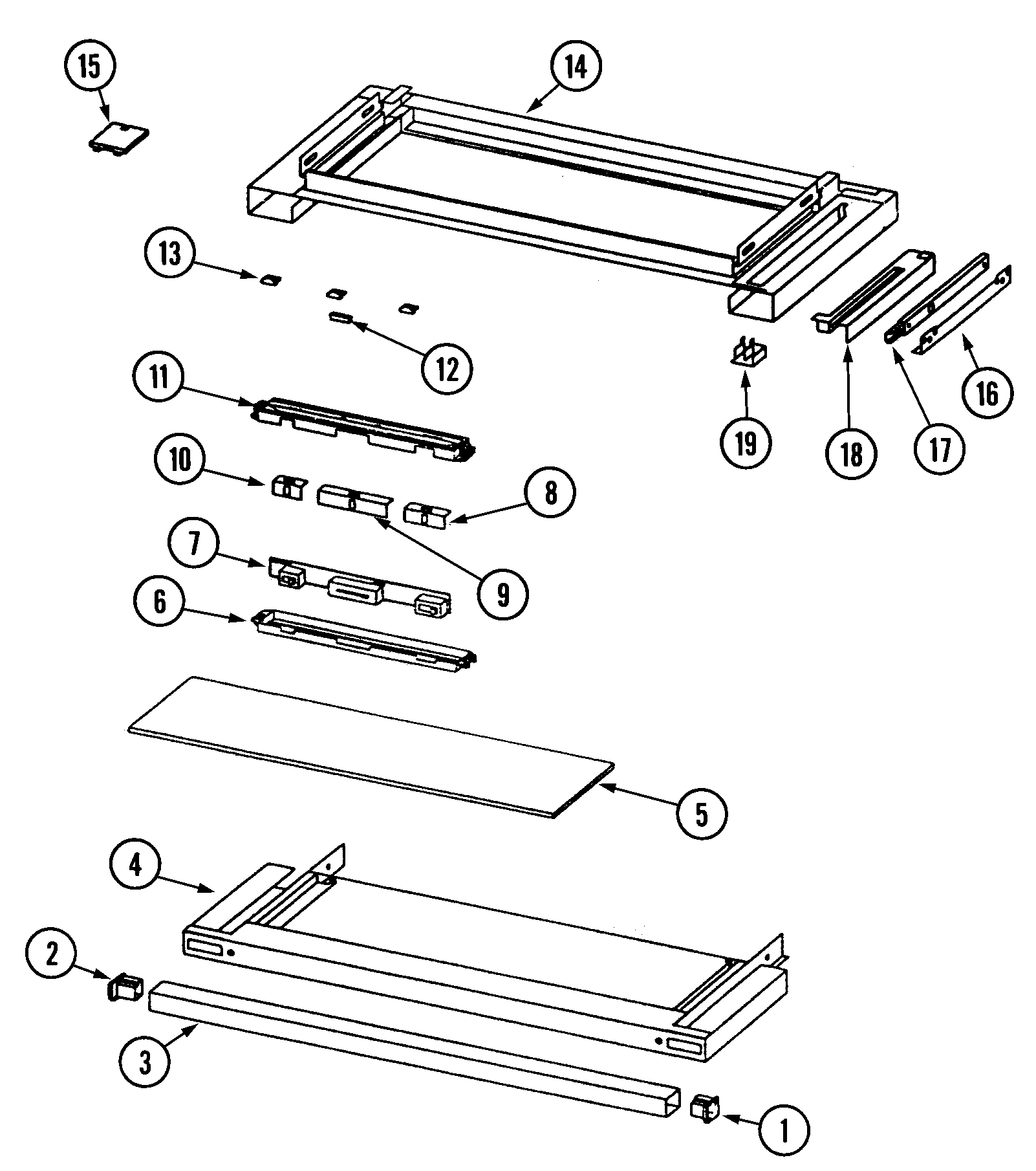 Front panel assembly (series 11)