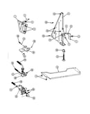 Tub support-left hand