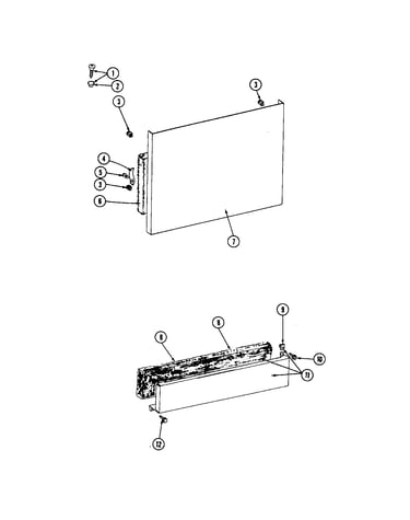 Front and access panels