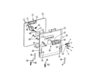 Maytag WC284 door assembly diagram