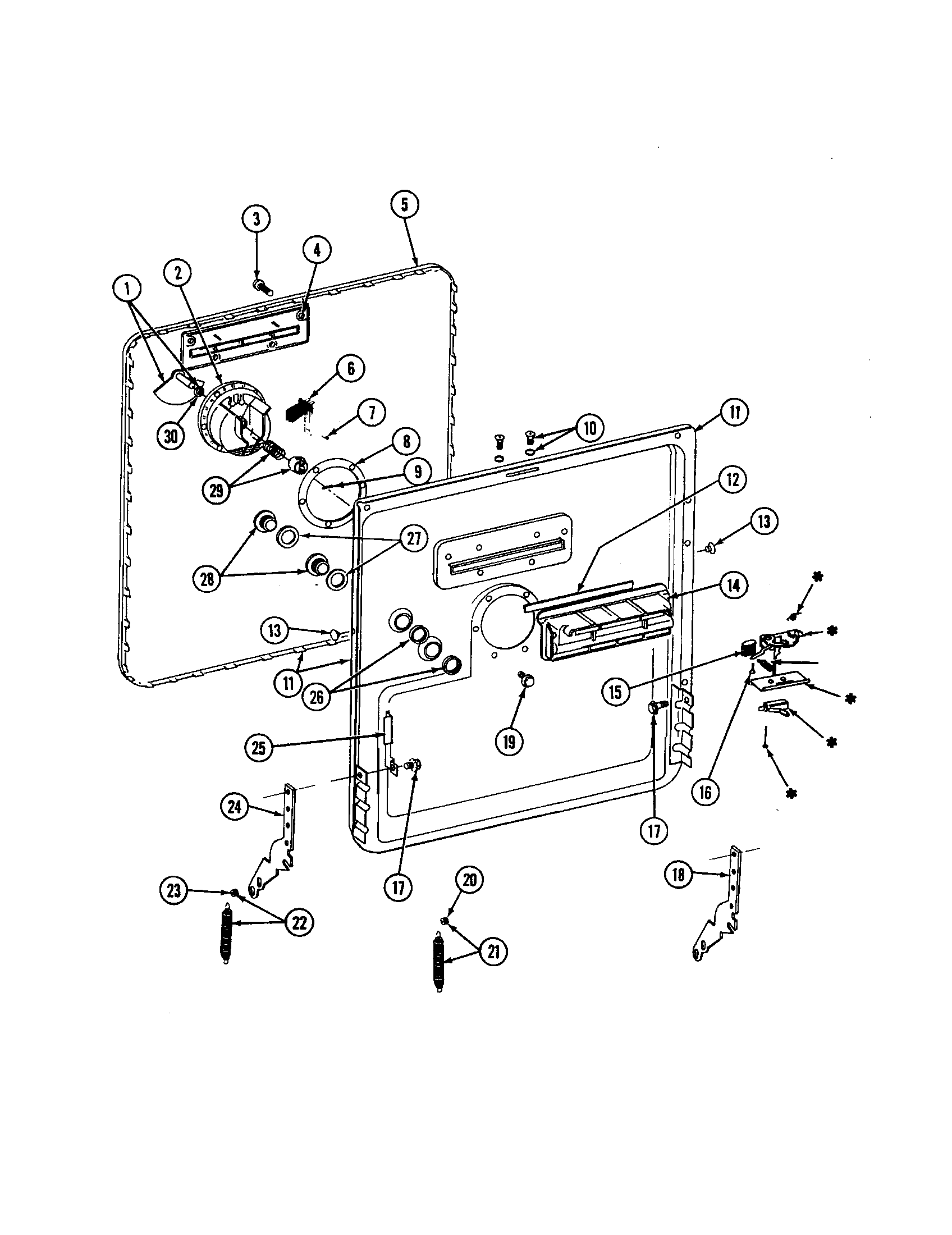 Door assembly