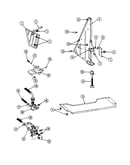 Tub support-l.h.