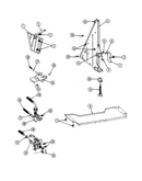 Tub support-l.h.