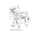 Maytag WC504 door assembly diagram