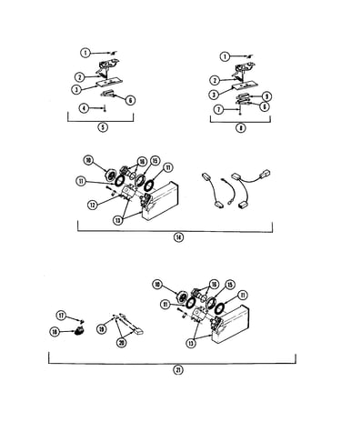 Latch and rinse dispenser
