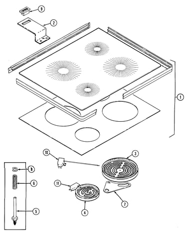 Top assembly (3868xp)