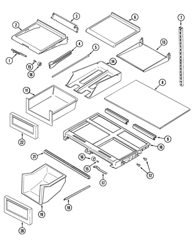 Shelves & accessories