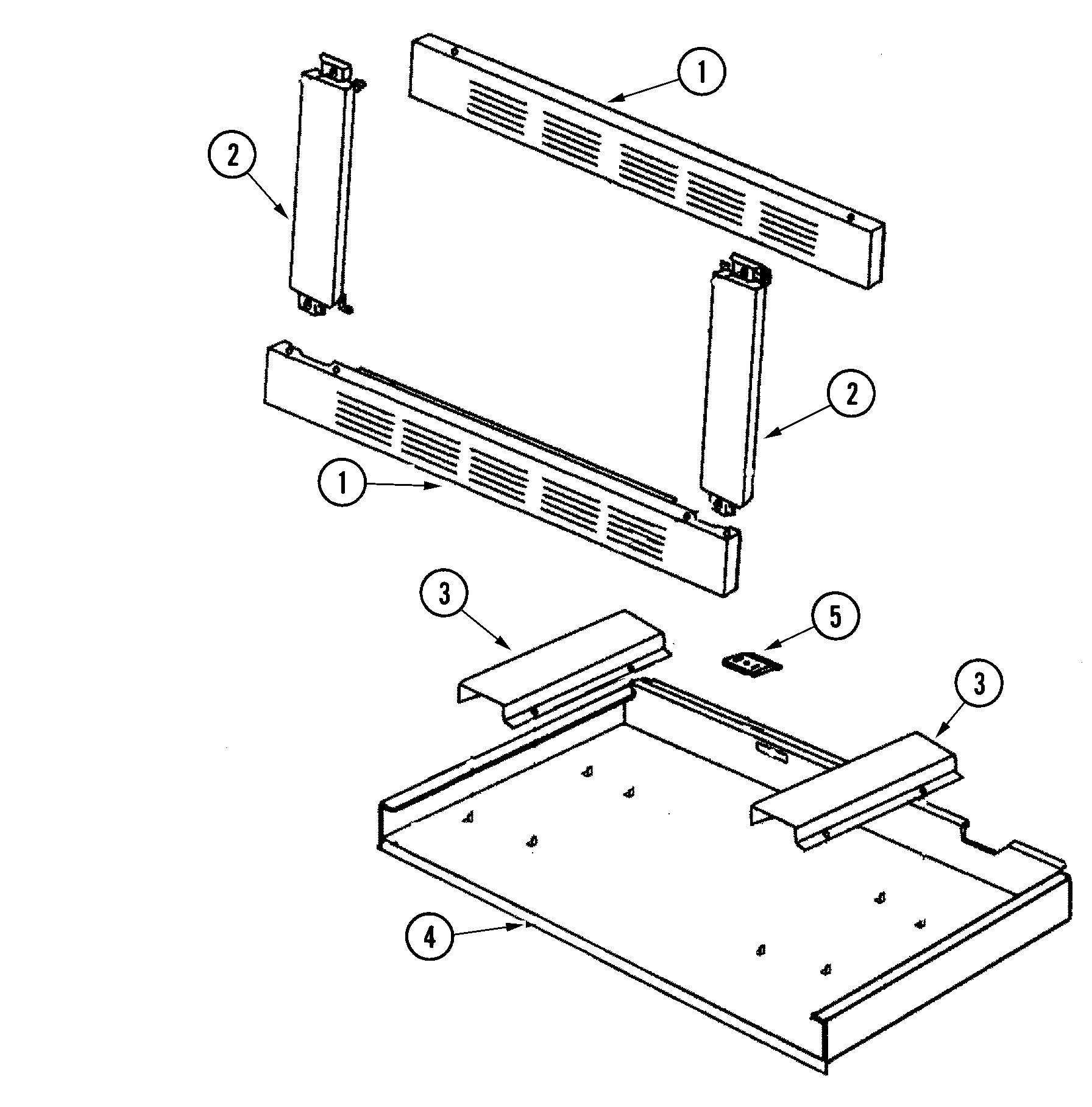 27" BRAND MICROWAVE TRIM