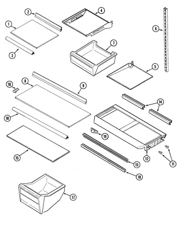 Shelves & accessories