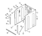 Maytag PVTEAT2W cabinet-front diagram