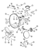 Outer tub & motor