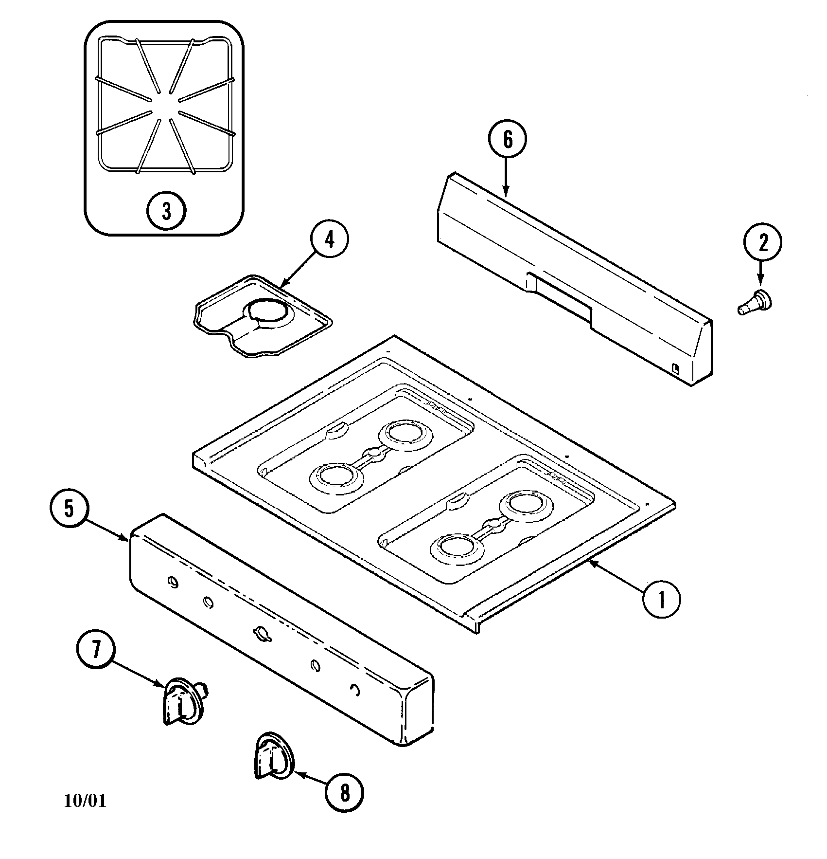 Top assembly