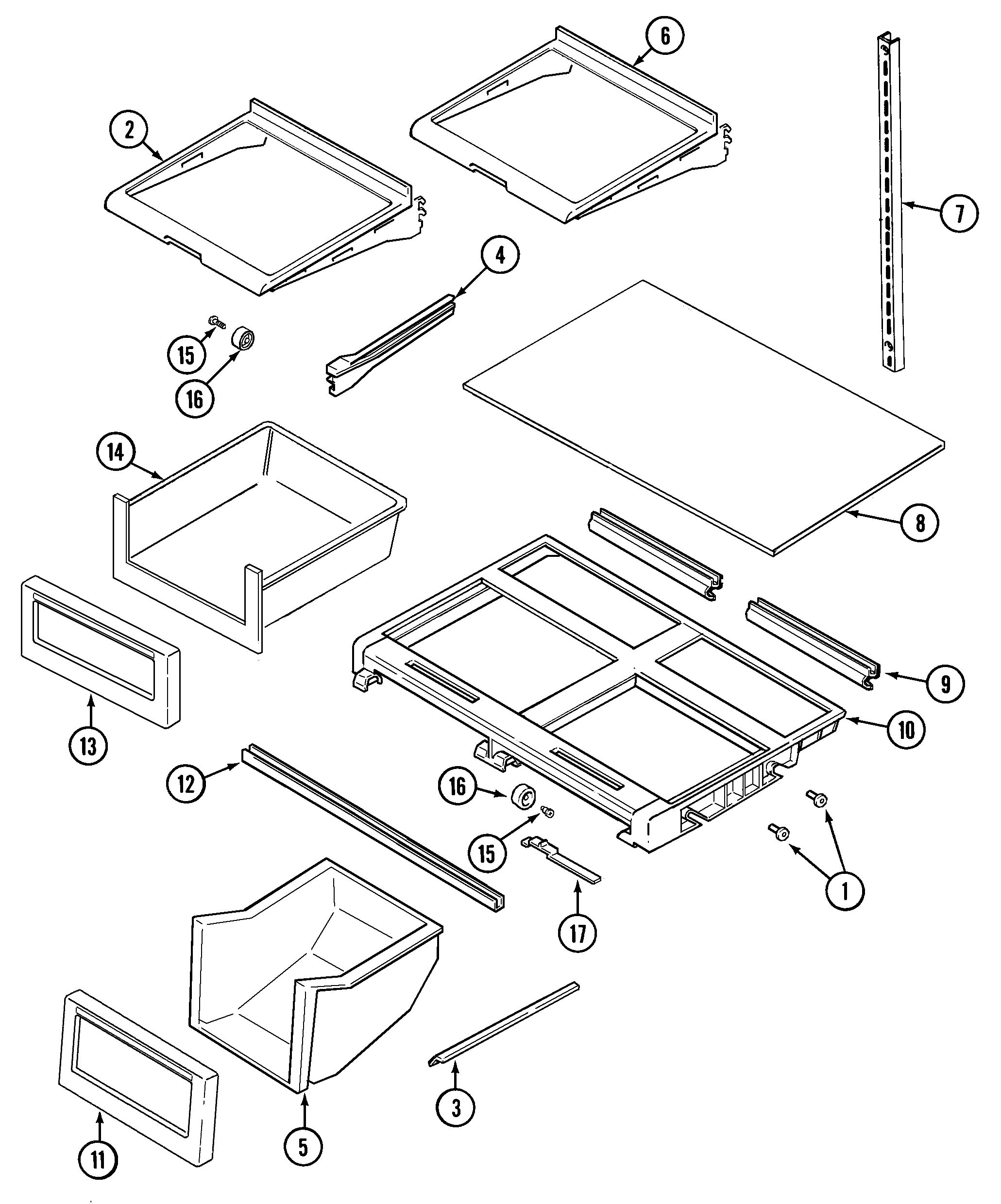 Shelves & accessories