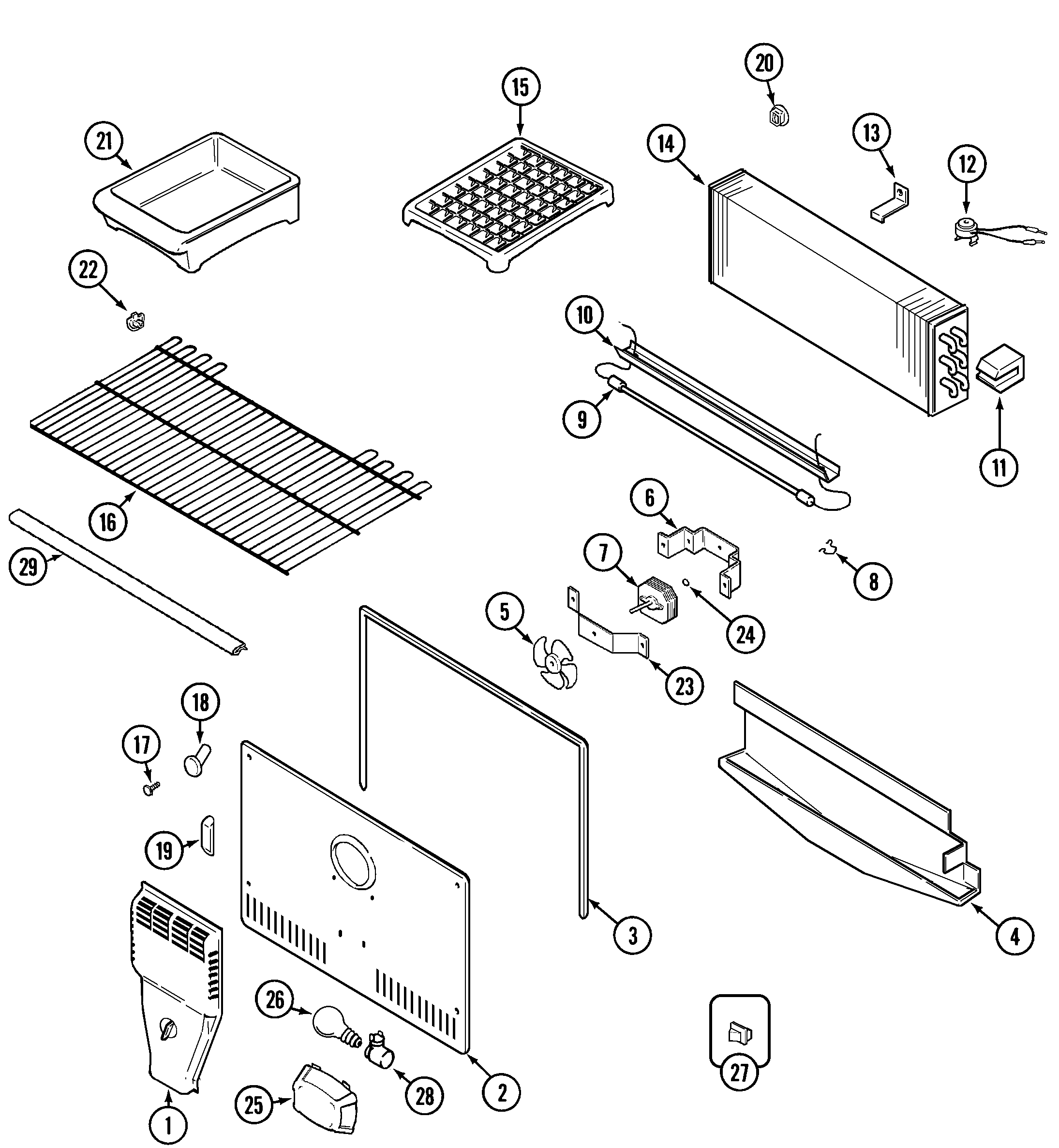 Freezer compartment