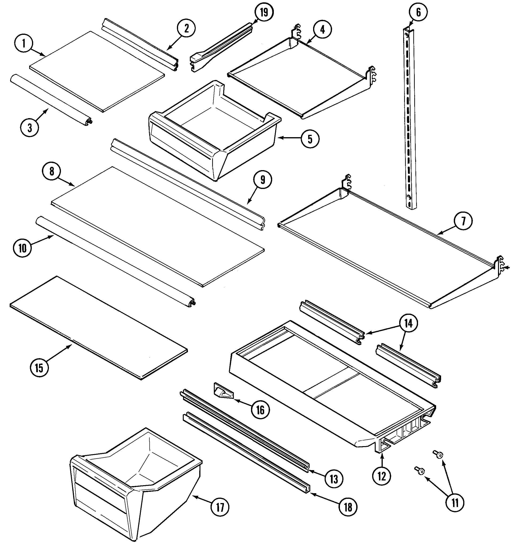 Shelves & accessories