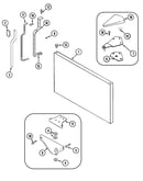 Freezer outer door