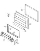 Freezer inner door