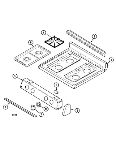 Top assembly