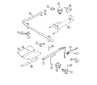 Crosley CG34700ADQ gas controls diagram