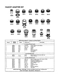 Faucet adapter kit