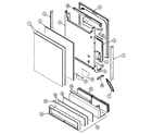 Maytag DWU8750AAE door (dwu8750aae) diagram